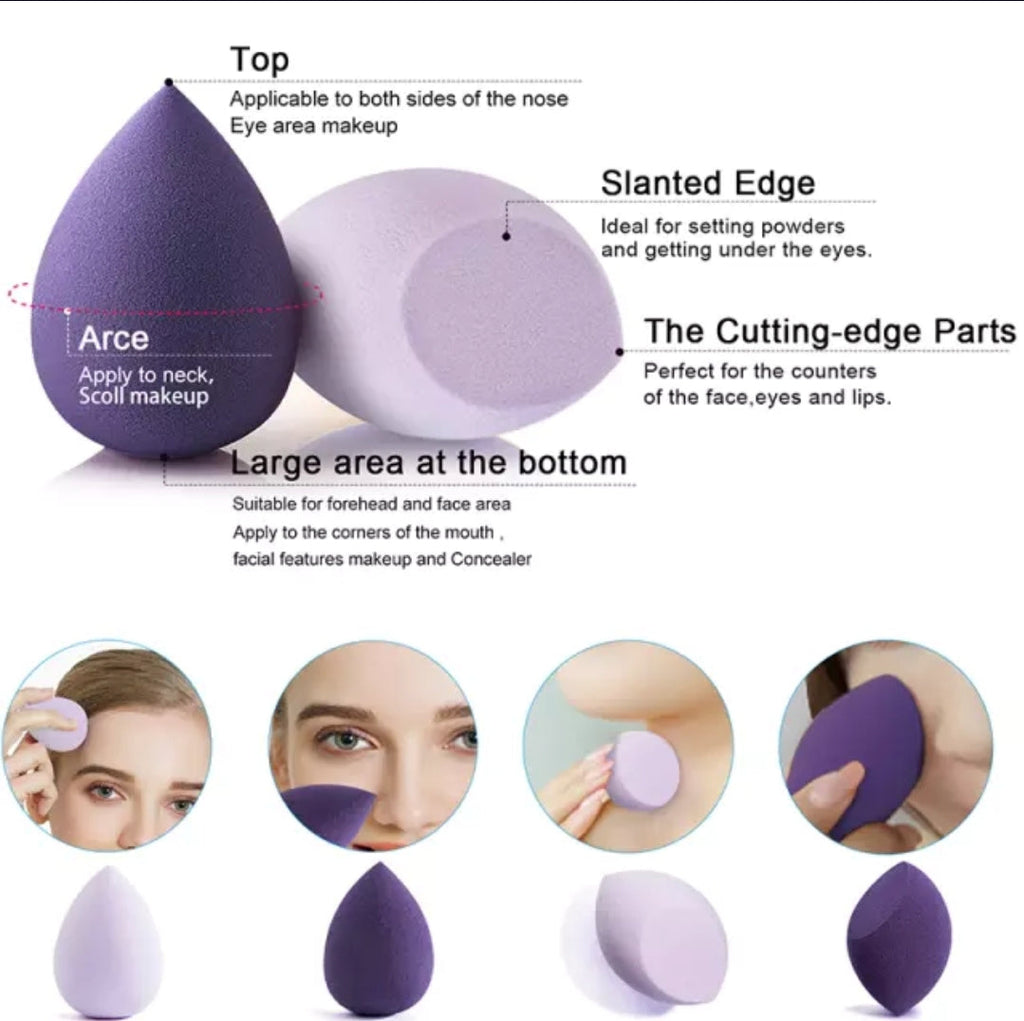 MAKEUP SPONGE SET OF 4
